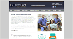 Desktop Screenshot of drpeterhunt.com